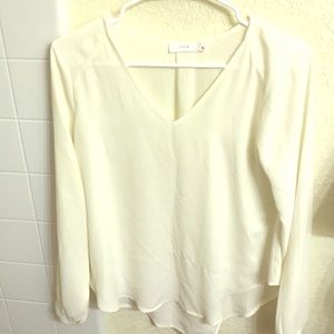 Cream Work blouse